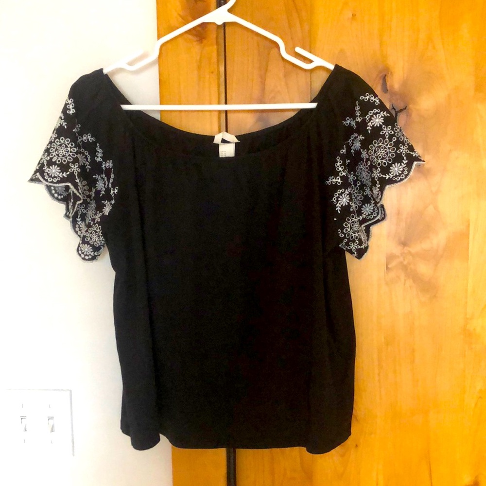 Black Cotton Top